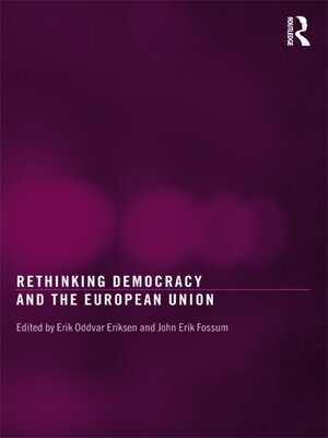 cover image of Rethinking Democracy and the European Union
